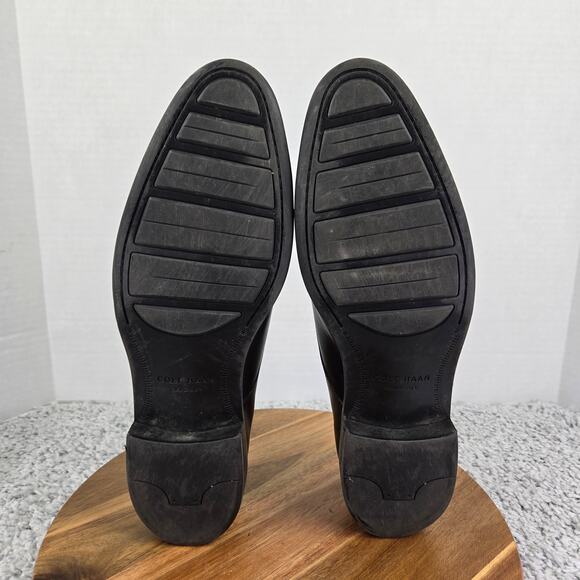 Cole Haan Mens 11.5M Lenox Hill Black Leather Cap Toe Oxford Dress Shoe C11630 main image 7